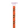 vidaXL Bootsseil Orange 12 mm 100 m Polypropylen