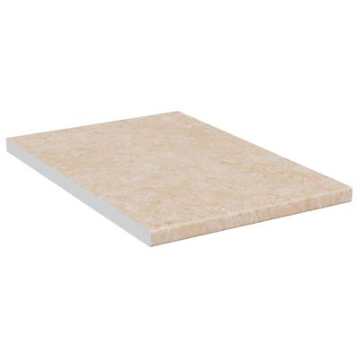 vidaXL Küchenarbeitsplatte Beige mit Marmor-Struktur 40x60x2,8 cm