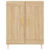 vidaXL Highboard Sonoma-Eiche 69,5x34x180 cm Holzwerkstoff