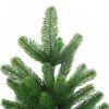 vidaXL K&uuml;nstlicher Weihnachtsbaum mit Beleuchtung & Kugeln 180 cm Gr&uuml;n