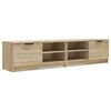 vidaXL TV-Schr&auml;nke 2 Stk. Sonoma-Eiche 80x35x36,5 cm Holzwerkstoff