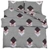 vidaXL Bettw&auml;sche-Set Mehrfarbig 220x240 cm Baumwolle