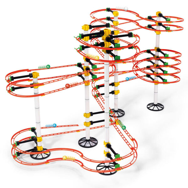 Quercetti 410-tlg. Kugelbahn-Set Skyrail Ottovolante Maxi