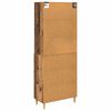 vidaXL Highboard Altholz 69,5 x 32,5 x 180 cm Holzwerkstoff