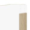 vidaXL Bettrahmen Sonoma-Eiche 140 x 200 cm Ingenieurs Holz