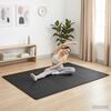 vidaXL Bodenmatten 12 Stk. 4,32 m&sup2; EVA-Schaumstoff Schwarz