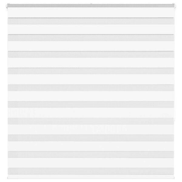 vidaXL Doppelrollo Wei&szlig; 140x150 cm Stoffbreite 135,9 cm Polyester