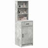 vidaXL Highboard Beton Grau 40 x 40,5 x 135 cm Holzwerkstoff
