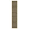 vidaXL B&uuml;cherregal Sonoma-Eiche 40x30x189 cm Holzwerkstoff