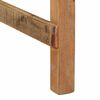 vidaXL Esstisch Braun 60 x 55 x 76 cm recyceltes Massivholz