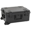 vidaXL Koffer f&uuml;r Flugreise Tragbar Schwarz 62,5x50x28,5 cm PP