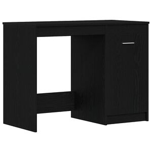 vidaXL Schreibtisch Schwarz Eichen-Optik 100 x 50 x 76 cm