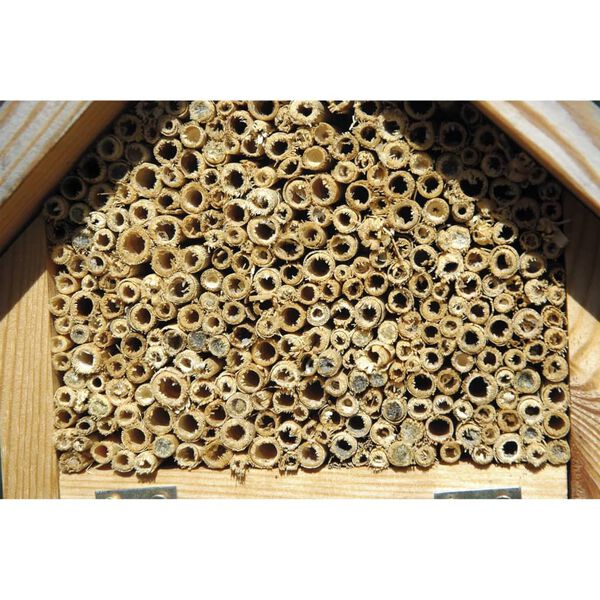 dobar Insektenhotel-Turm Natur, Rot und Gr&uuml;n