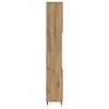 vidaXL Badschrank Artisan-Eiche 30x30x190 cm Holzwerkstoff