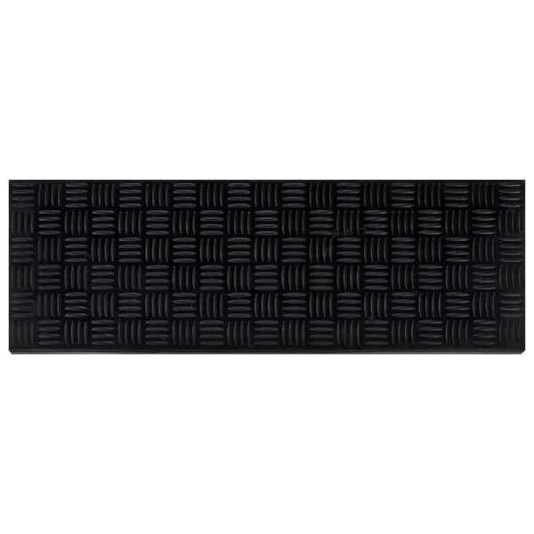 vidaXL Stufenmatten 10 Stk. 25x75 cm Gummi