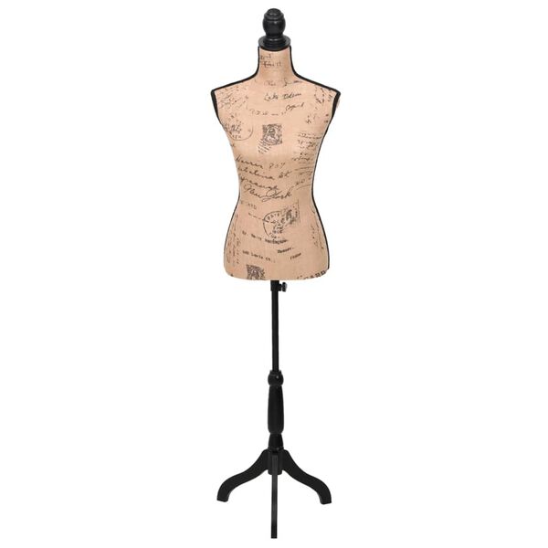 Damenb&uuml;ste Schneiderpuppe B&uuml;ste Torso Angezogen Mannequin Jute