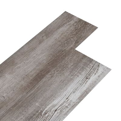vidaXL PVC-Fliesen Nicht Selbstklebend 5,26 m² 2 mm Holz Mattbraun