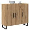 vidaXL Sideboard Artisan-Eiche 90 x 34 x 80 cm Holzwerkstoff