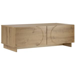 vidaXL Couchtisch Artisan-Eiche 102 x 50,5 x 35 cm Holzwerkstoff