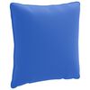 vidaXL 1-teiliges R&uuml;cken-Kissen PUTTEN 100 % Polyester K&ouml;nigsblau
