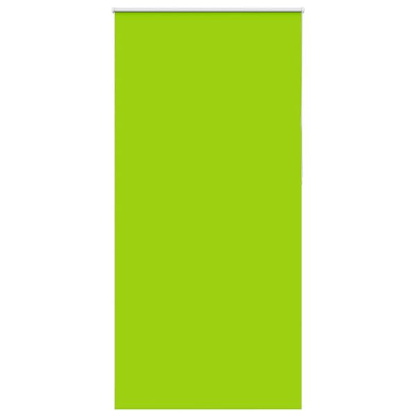 vidaXL Verdunkelungsrollo Gr&uuml;n 110x210cm Stoffbreite 105,7cm Polyester