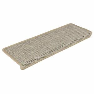 vidaXL Stufenmatten Selbstklebend Sisal-Look 15 Stk 65x21x4 Hellgr&uuml;n