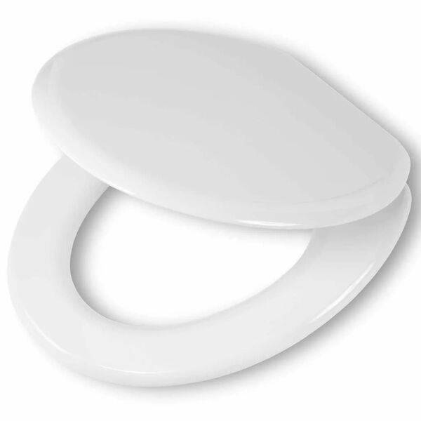Tiger Toilettensitz Reno Absenkautomatik MDF Weiß 252350646