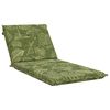 vidaXL Sonnenliege Kissen GEMERT 100 % Polyester Blattdesign