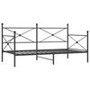 vidaXL Etagenbett ohne Matratze Schwarz 107x203 cm Stahl