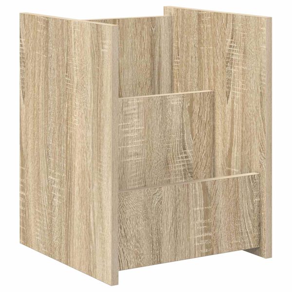 vidaXL Magazinregal Sonoma-Eiche 35 x 35 x 45 cm Holzwerkstoff