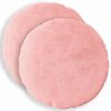 vidaXL Kissenbezug 2 pcs HEERLEN Rosa &Oslash; 30 cm Flanell