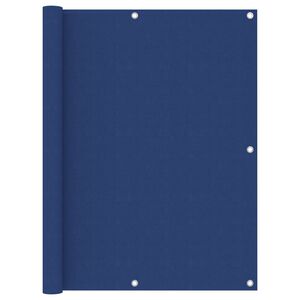 vidaXL Balkon-Sichtschutz Blau 120x300 cm Oxford-Gewebe