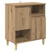 vidaXL Sideboards 2 pcs Artisan-Eiche 60 x 35 x 70 cm Holzwerkstoff