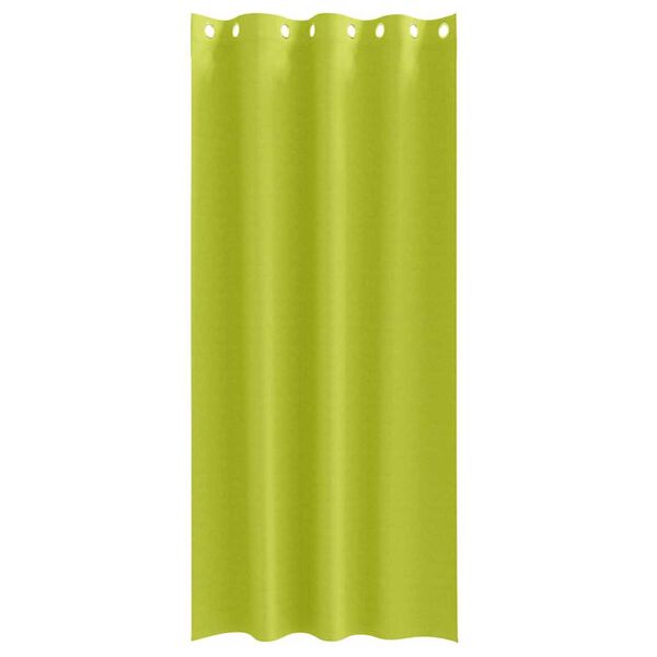 vidaXL Verdunkelungs-Vorh&auml;nge mit Ringen 2 pcs Gr&uuml;n 225 x 140 cm