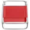 vidaXL Klappbare Strandstühle 2 Stk. Rot Stoff
