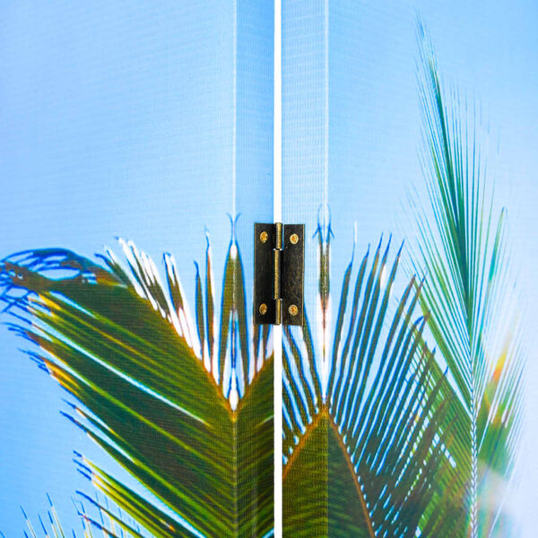 vidaXL Raumteiler klappbar 200 x 170 cm Strand