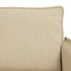 vidaXL Sofa 2 pcs Creme