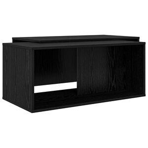 vidaXL Kaffeetisch Set 2 pcs Schwarz Eichen-Optik Holzwerkstoff