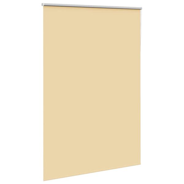 vidaXL Verdunkelungsrollo Beige 165x210 cm Stoffbreite 161,6 cm