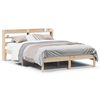 vidaXL Massivholzbett ohne Matratze 160x200 cm Kiefernholz
