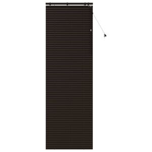 vidaXL Venezianische Jalousie Dunkelbraun 75 x 250 cm 35 mm