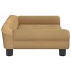 vidaXL Kindersofa Braun 70x45x26 cm Samt