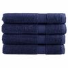 vidaXL Premium Handt&uuml;cher SOLUND 4 Stk. Marineblau 100x200 cm 600 g/m&sup2;