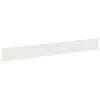 vidaXL Raseneinfassung 10 pcs 100 x 12 cm Stahl Wei&szlig;