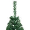 vidaXL Künstlicher vorbeleuchteter Weihnachtsbaum Grün 120 cm PVC