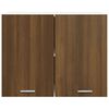vidaXL H&auml;ngeschrank Lyon Braun Eichen-Optik 80x31x60 cm Holzwerkstoff