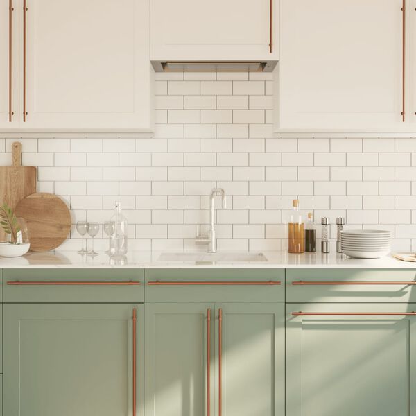 vidaXL M&ouml;belgriffe 10 Stk. Bronzen 480 mm Edelstahl