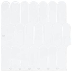 vidaXL Federfliese 50 pcs Wei&szlig; 30 x 30 cm Polyurethan und PET