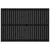 vidaXL Wand-Kopfteil Schwarz 159,5x3x110 cm Massivholz Kiefer
