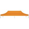vidaXL Partyzelt-Dach 6x3 m Orange 270 g/m²